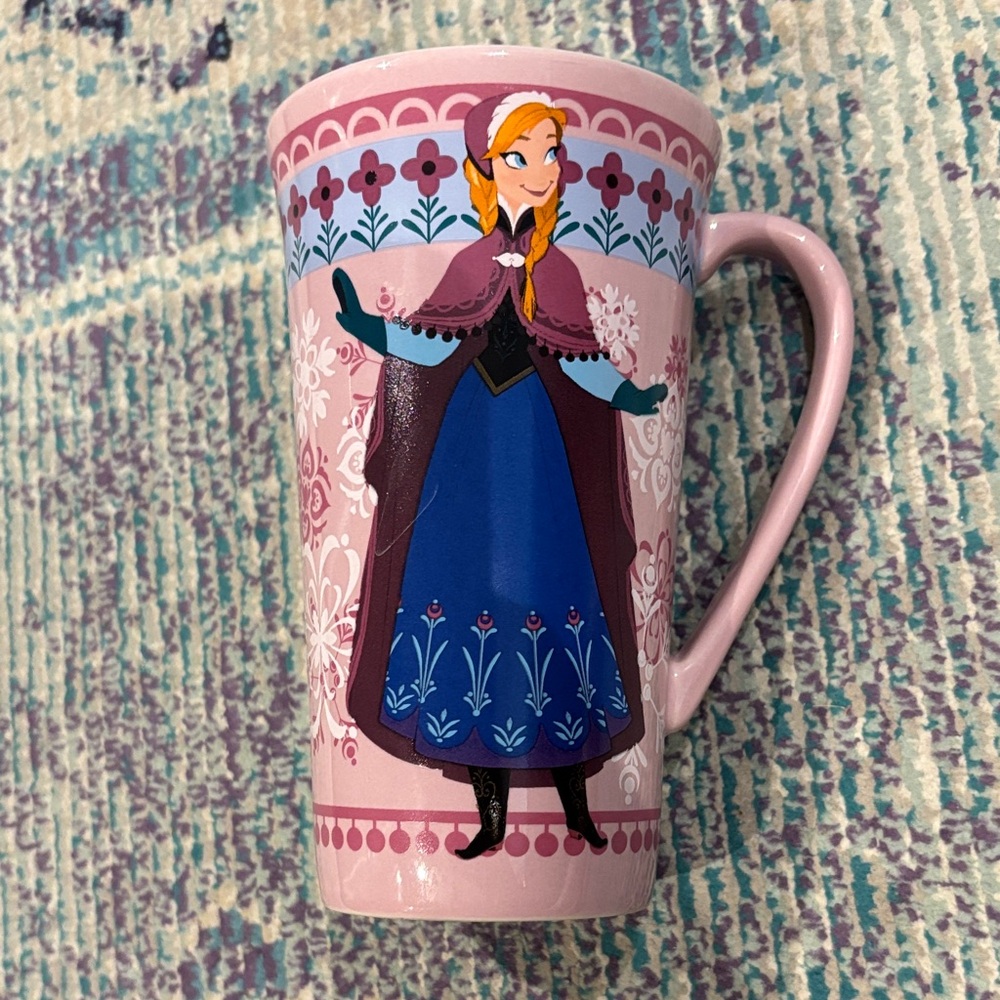 Disney Anna Pink and Blue Mug